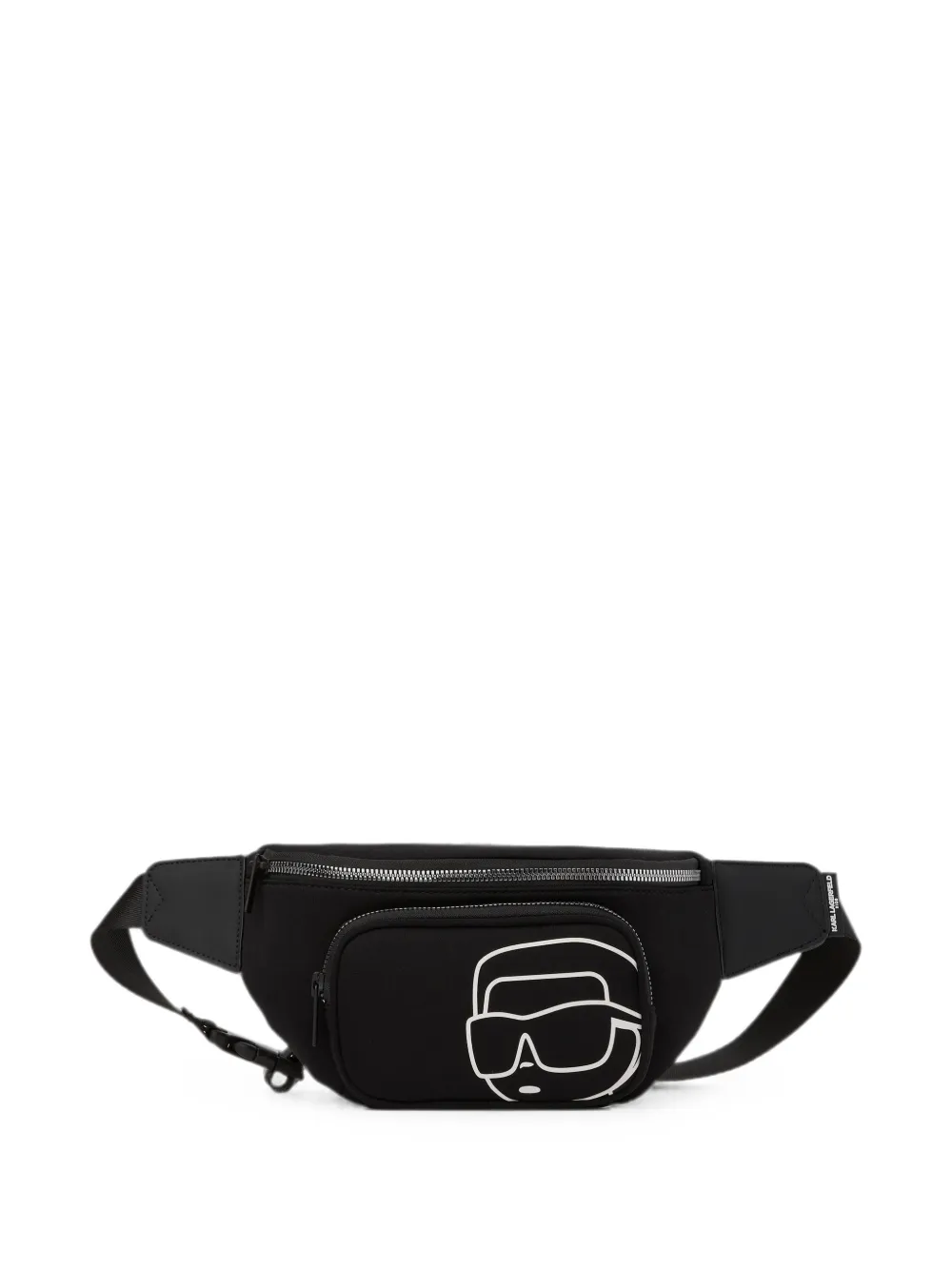 Karl Lagerfeld Kids Borsa con stampa logo - Nero