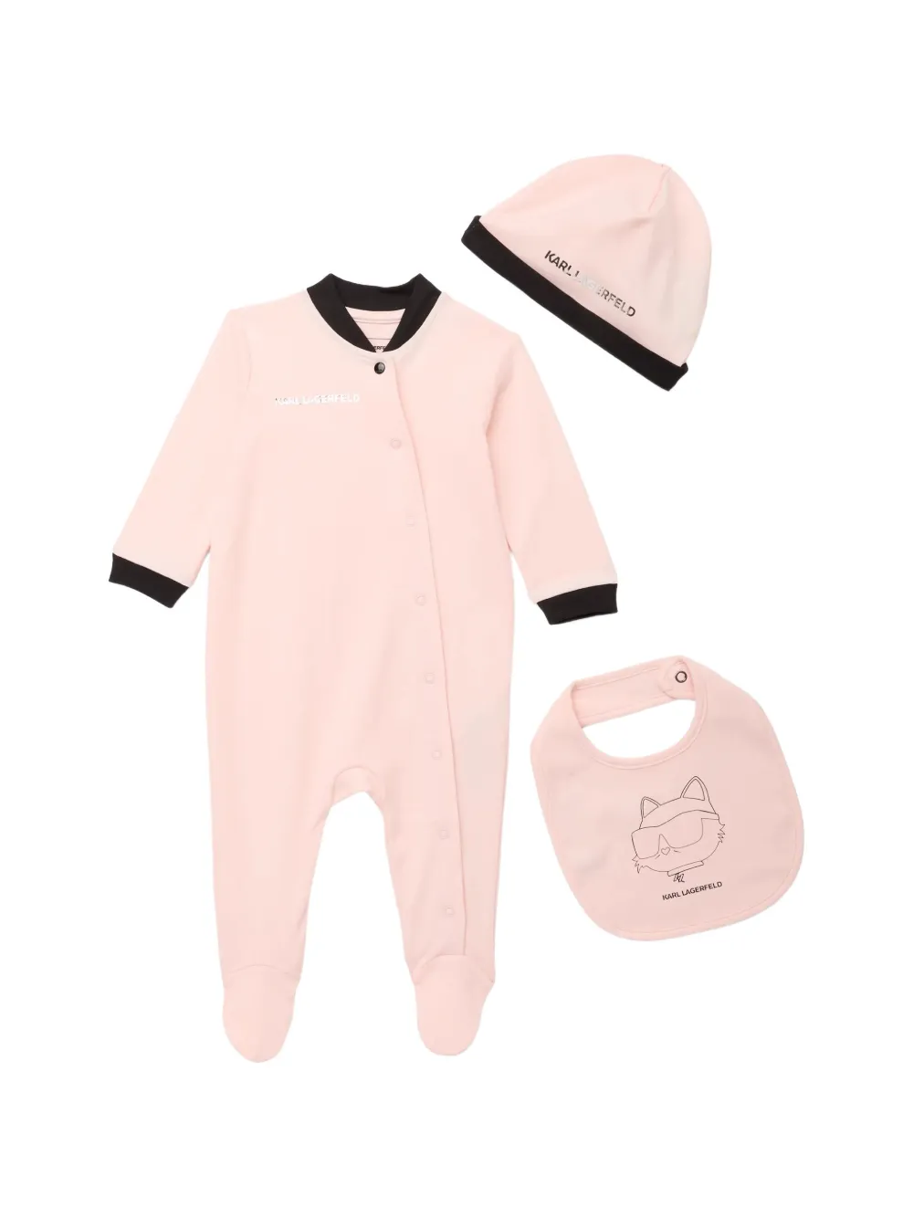 Karl Lagerfeld Kids Ikon Choupette Pyjama - Rosa