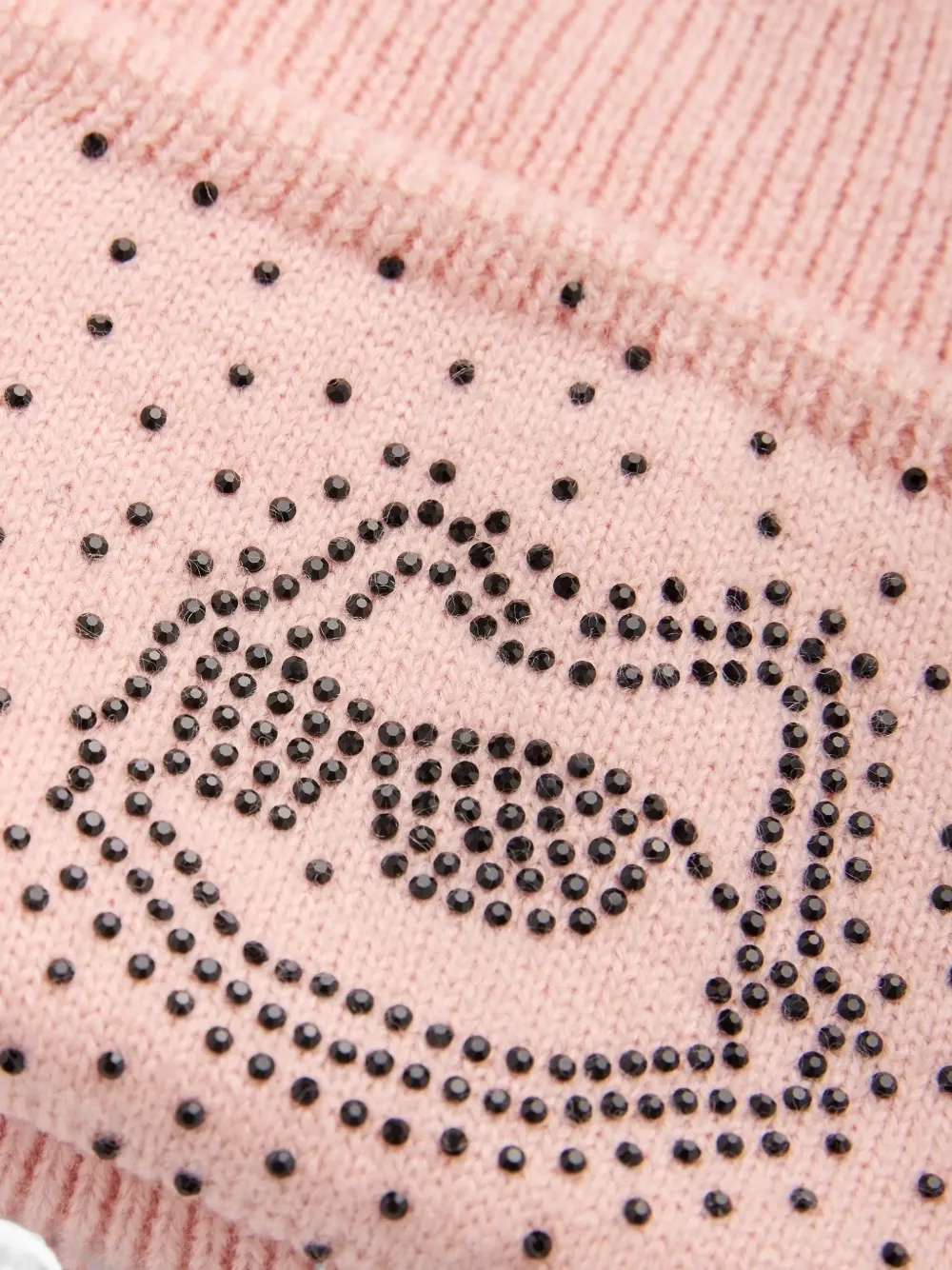 Karl Lagerfeld Kids Muts en sjaal met Choupette-patroon Roze