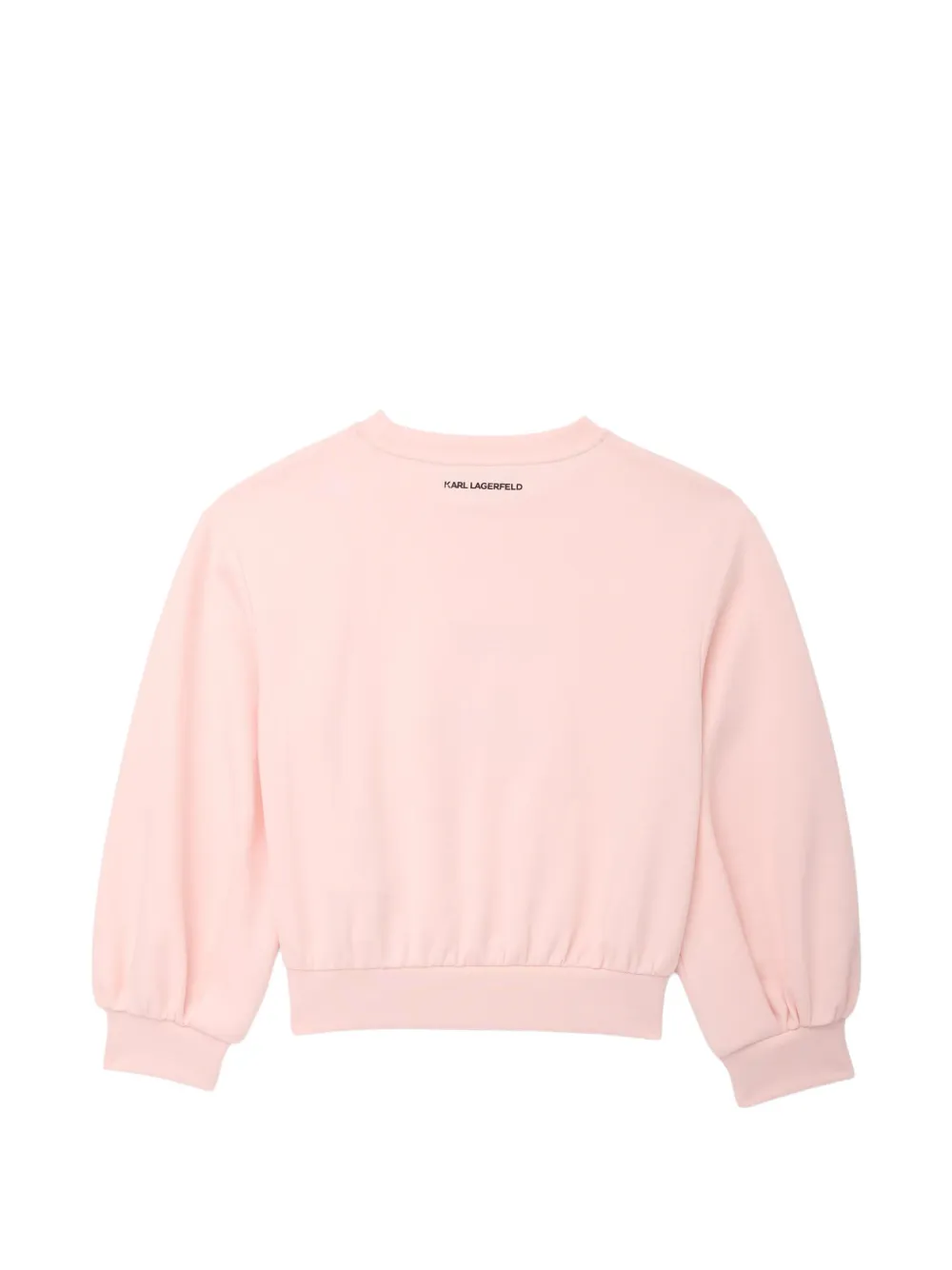 Karl Lagerfeld Kids Ikonik Choupette sweater Roze