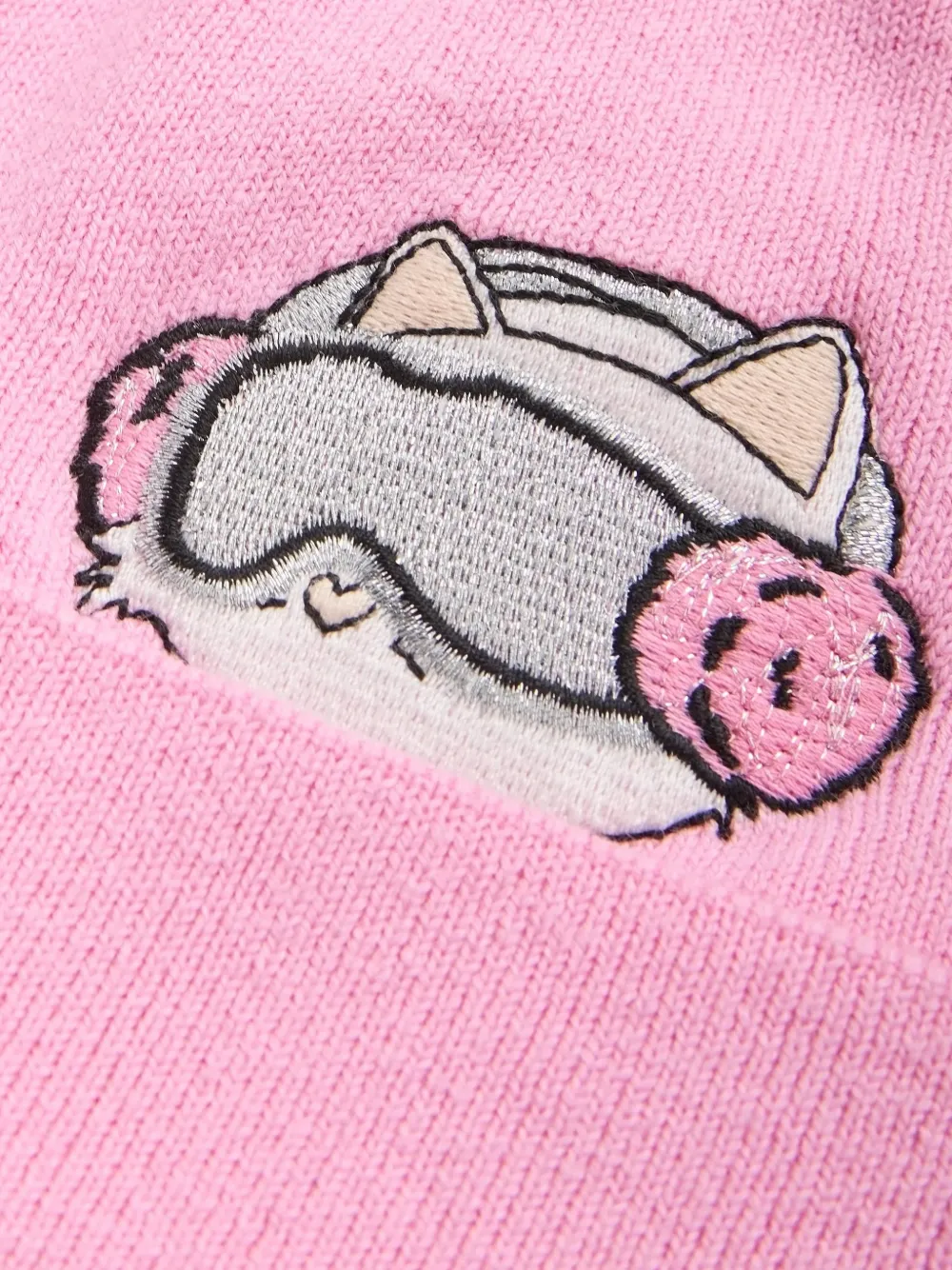 Karl Lagerfeld Kids Muts met Choupette-borduurwerk Roze