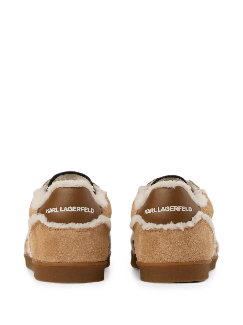 Karl Lagerfeld Kandidate lined sneakers Bruin
