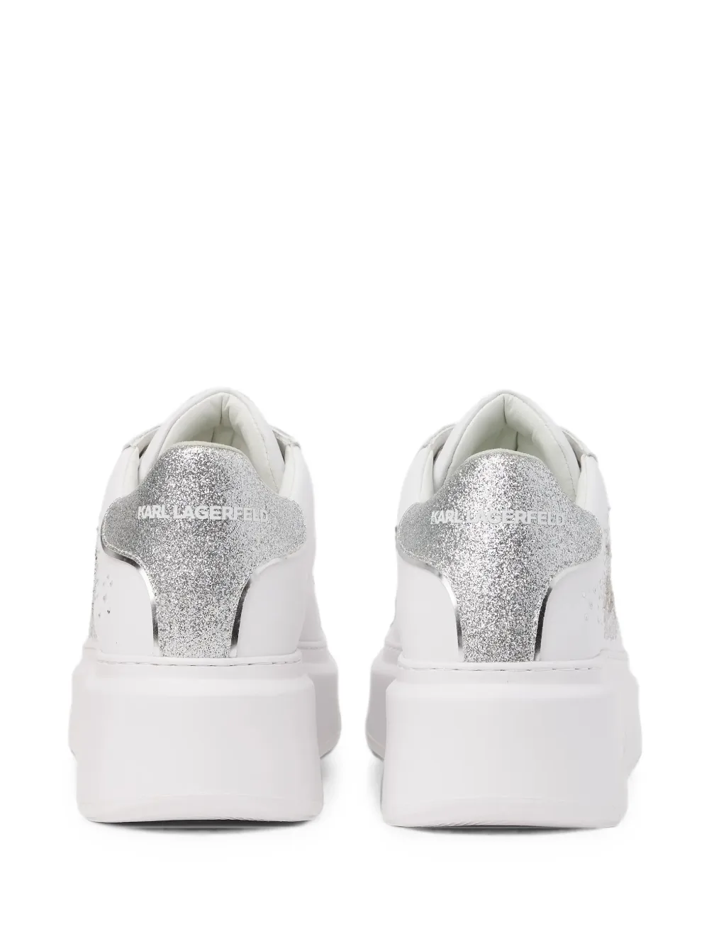 Karl Lagerfeld Anakapri rhinestone sneakers Wit