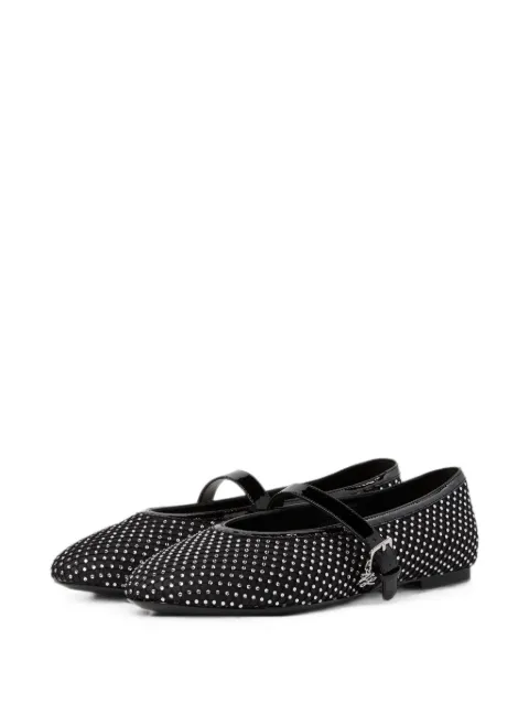 Karl Lagerfeld Karo gemstone mesh mary janes