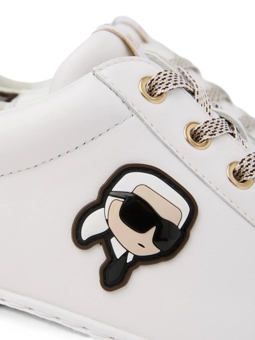 Karl Lagerfeld Ikon NFT Kapri sneakers Wit