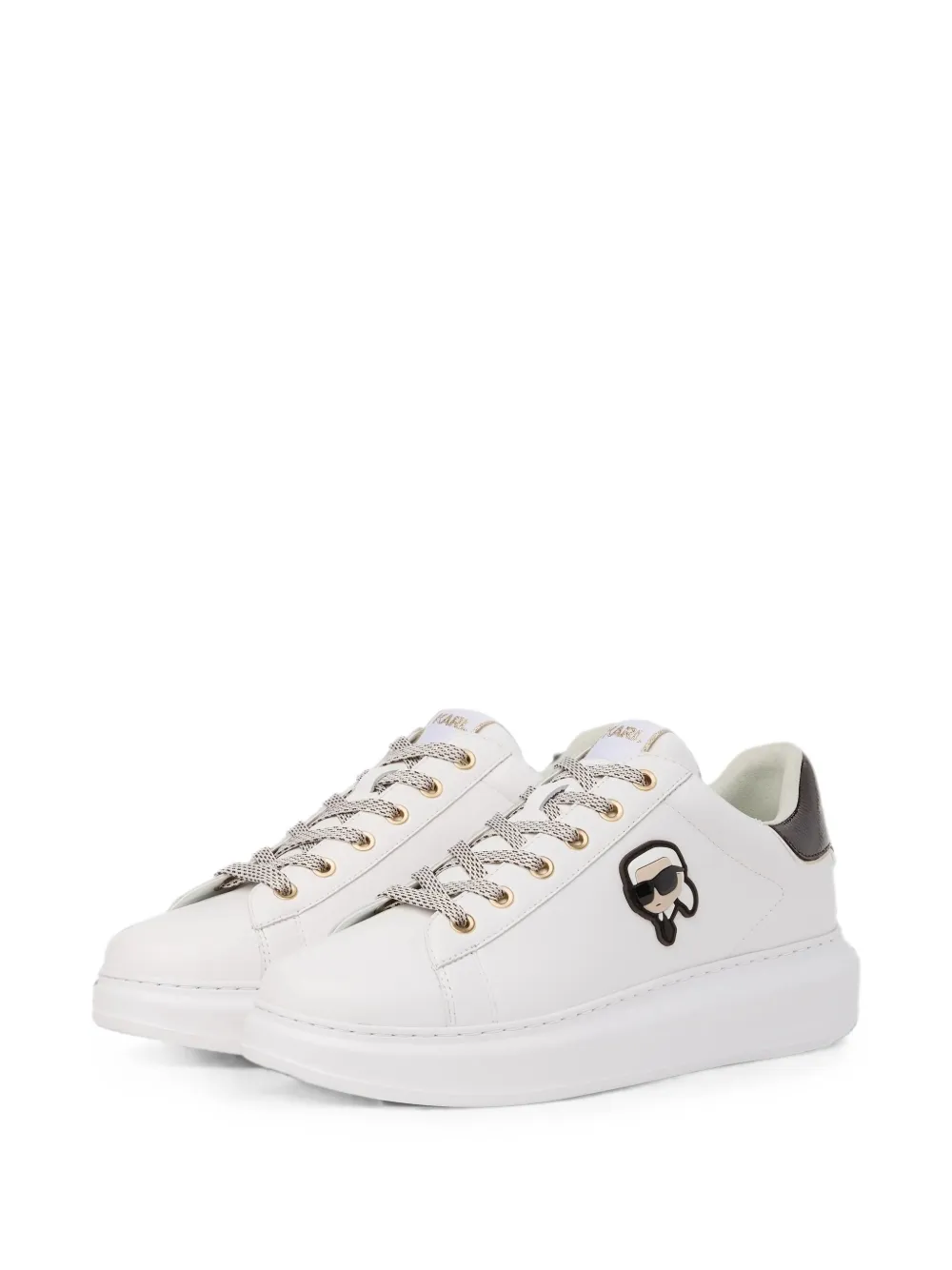 Karl Lagerfeld Ikon NFT Kapri sneakers Wit