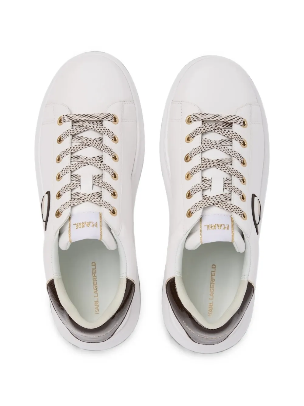 Karl Lagerfeld Ikon NFT Kapri sneakers Wit