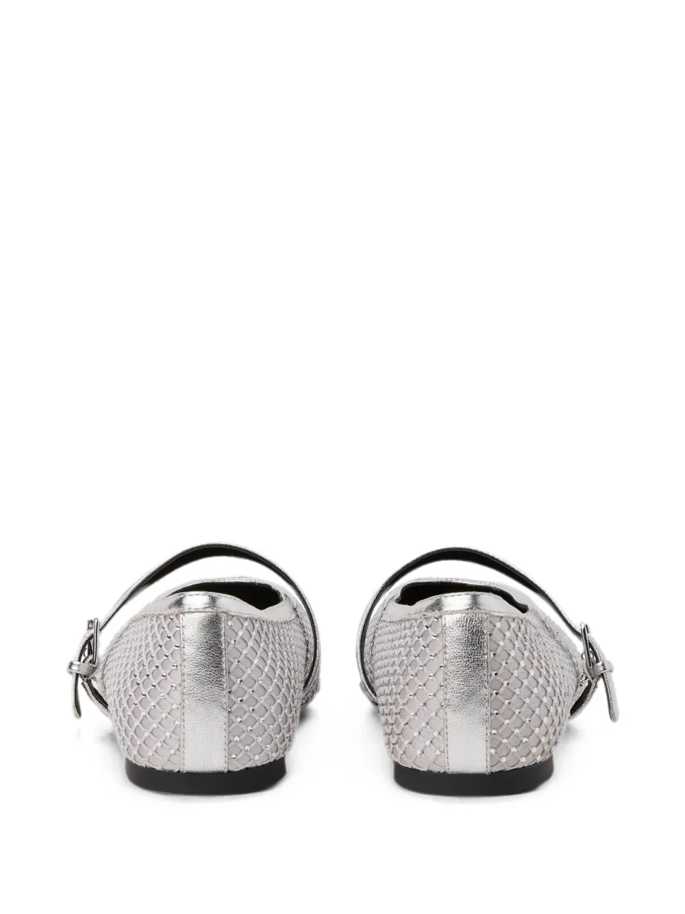 Karl Lagerfeld Karo gemstone Mary Jane flats Grijs