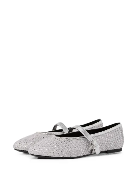 Karl Lagerfeld Karo gemstone Mary Jane flats