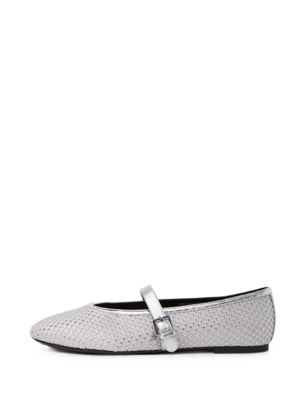 Karl Lagerfeld Karo gemstone Mary Jane flats Grijs