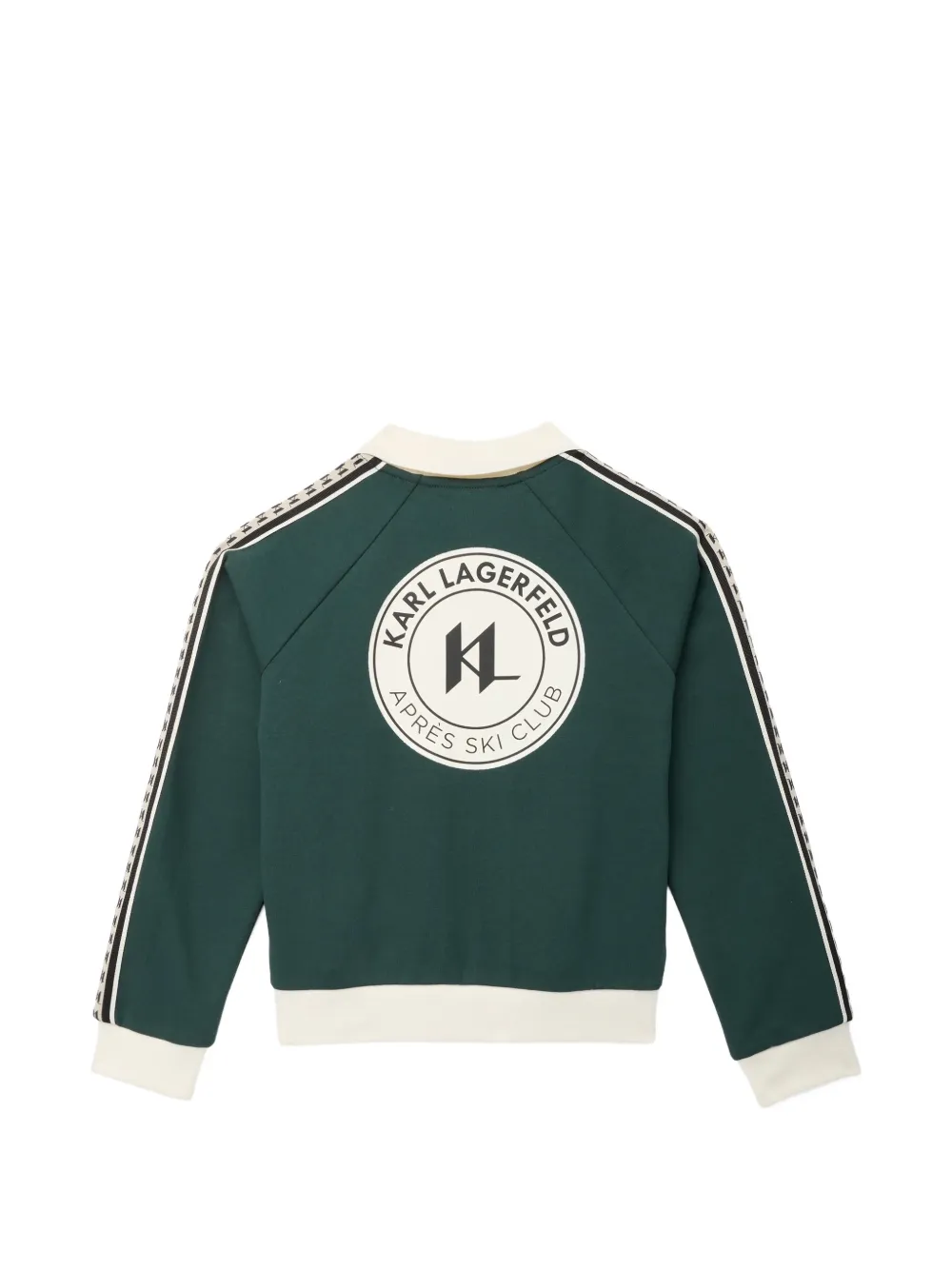 Karl Lagerfeld Kids Trui met logoprint Groen