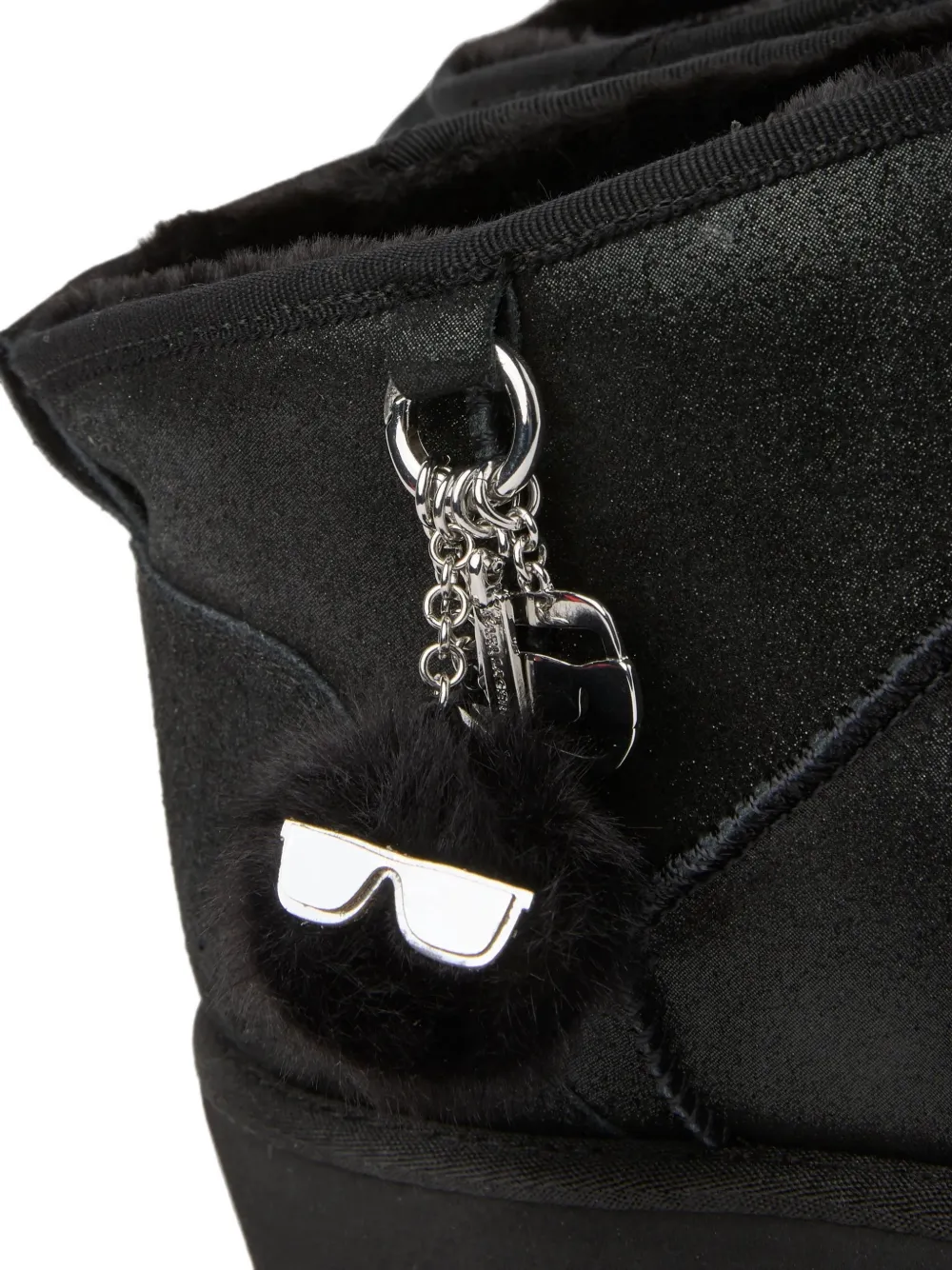 Karl Lagerfeld Thermo charms boots Zwart