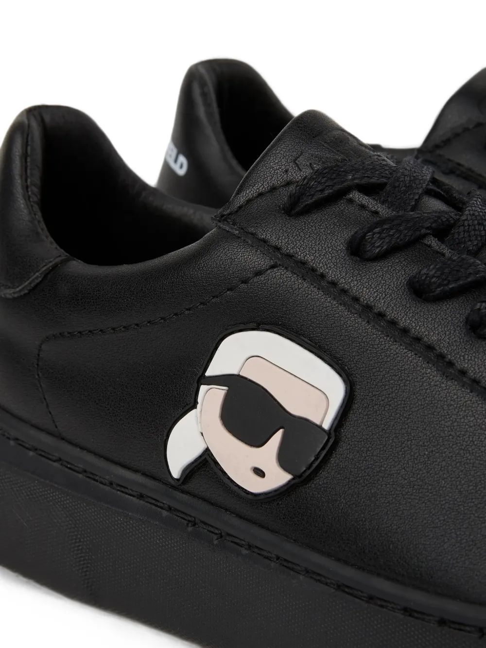 Karl Lagerfeld Kids Ikon trainers Zwart