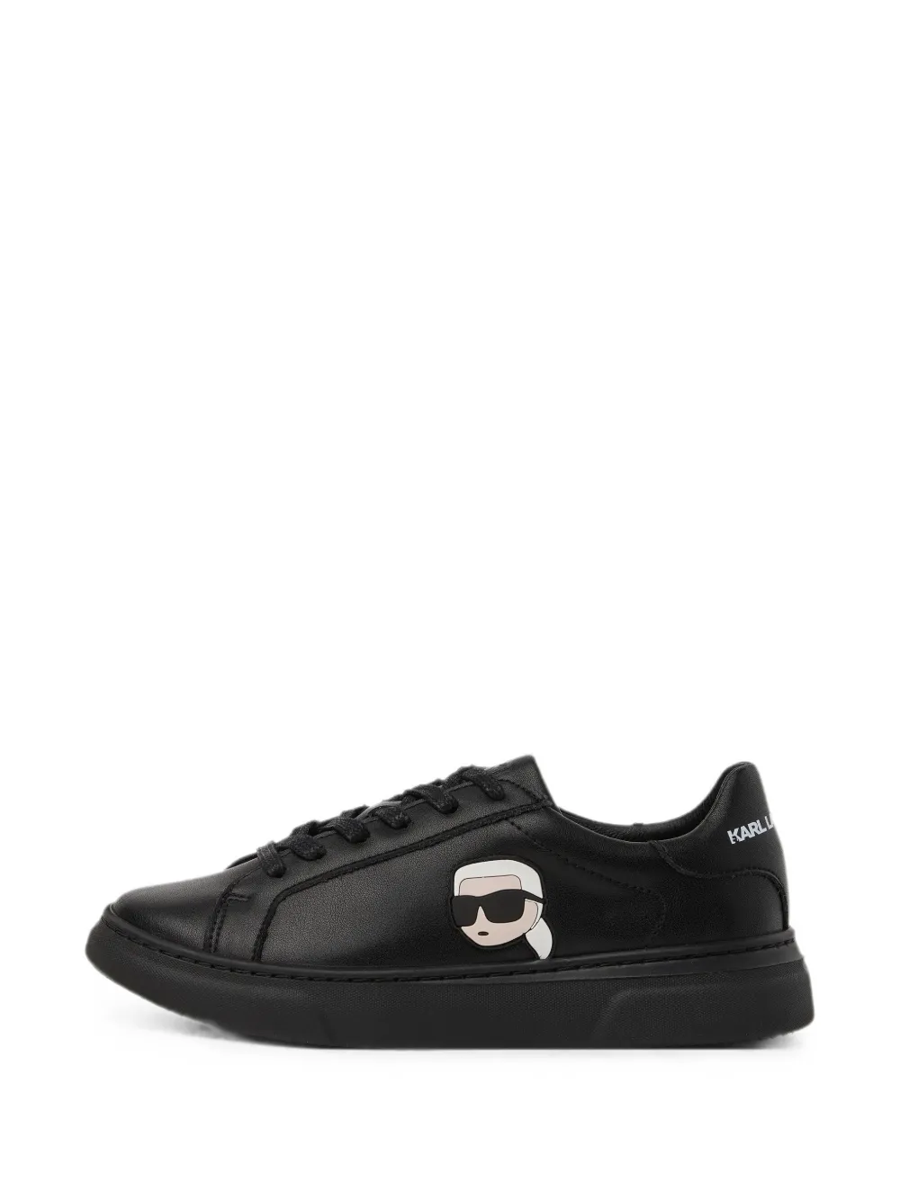 Karl Lagerfeld Kids Ikon trainers Zwart