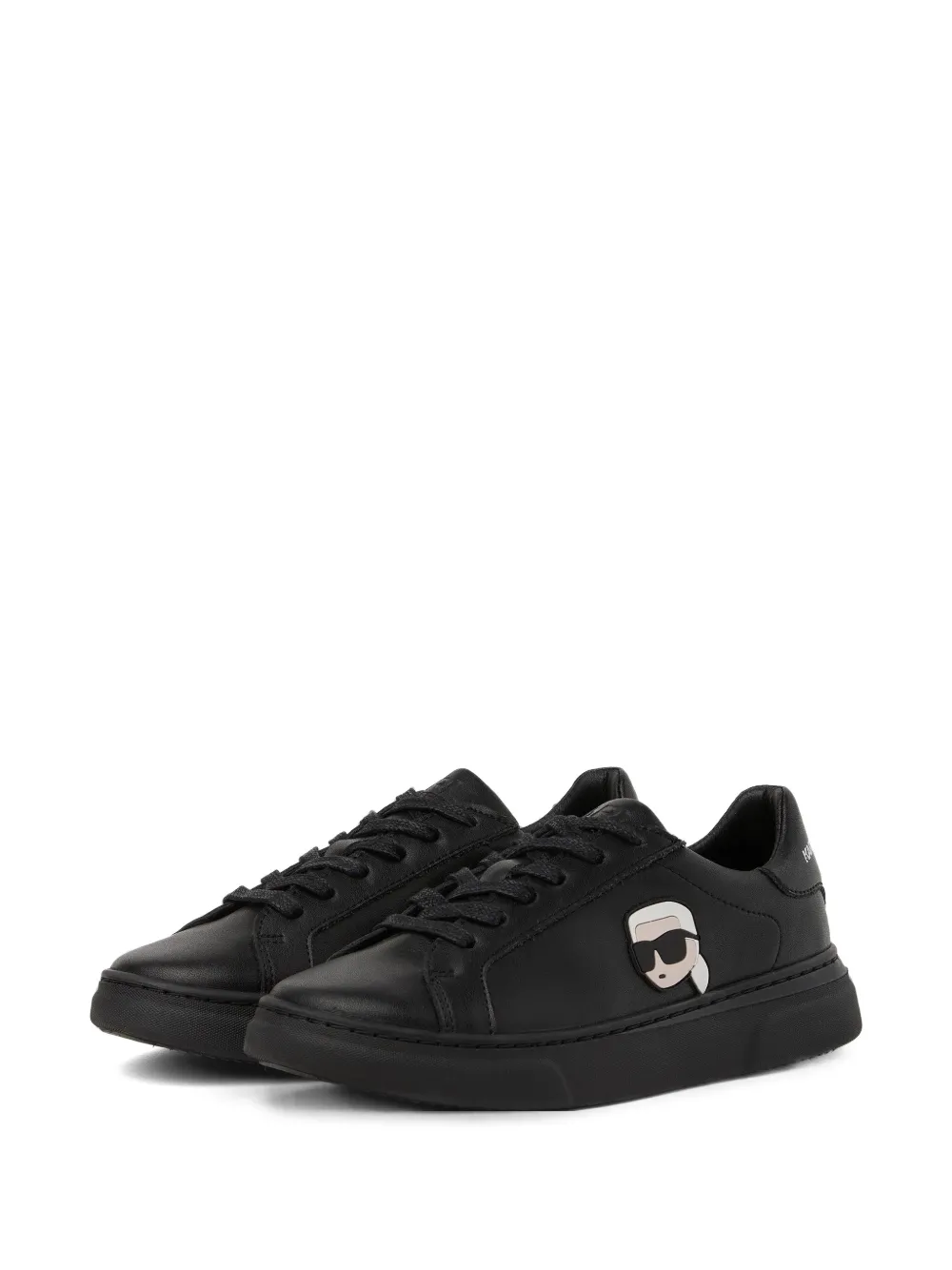 Karl Lagerfeld Kids Ikon trainers Zwart