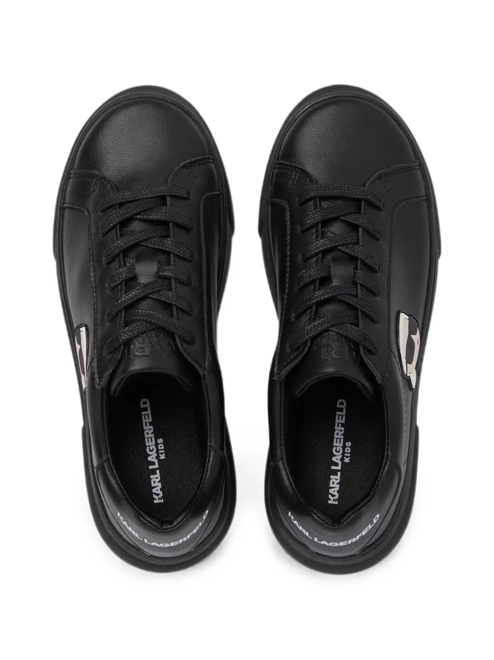 Karl Lagerfeld Kids Ikon trainers Zwart