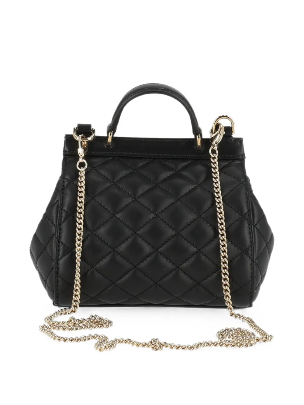 Dolce & Gabbana Kids Sicily nappaleren handtas Zwart