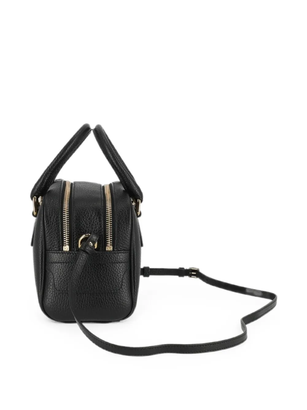 Dolce & Gabbana Kids Dolce Lilly kalfsleren crossbodytas Zwart