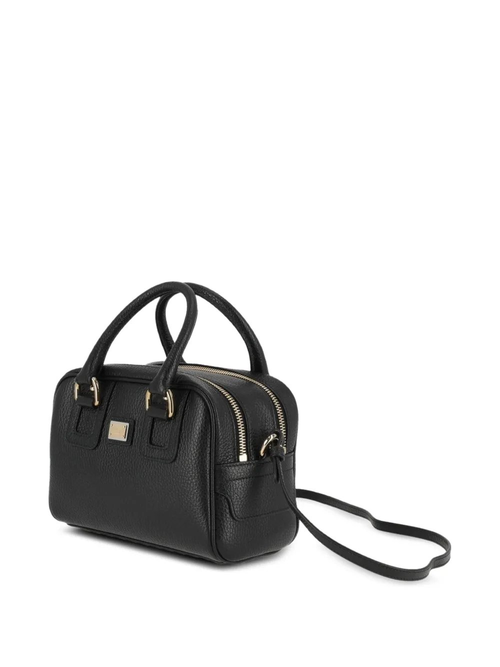 Dolce & Gabbana Kids Dolce Lilly kalfsleren crossbodytas Zwart