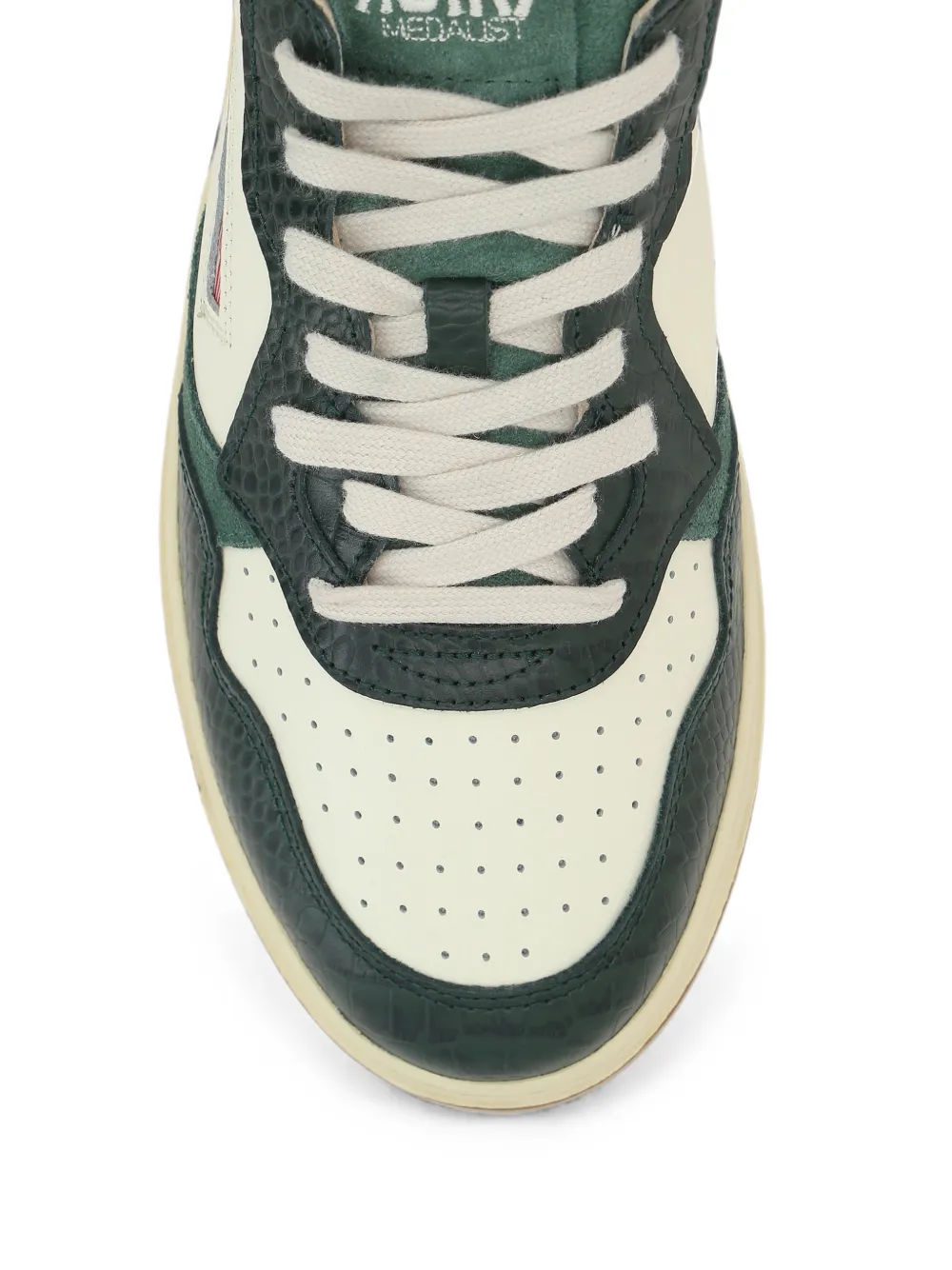 Autry Medalist leather sneakers Wit