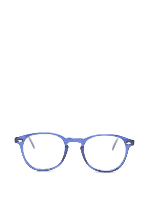 Lesca round-frame glasses