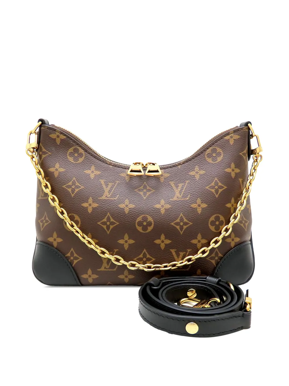 Louis Vuitton Pre-Owned Borsa a tracolla Boulogne PM con monogramma 2021-2026 - Nero