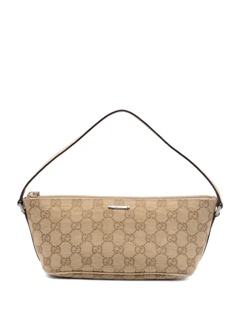 Gucci Pre-Owned 2000-2015 GG 캔버스 보트 숄더 백