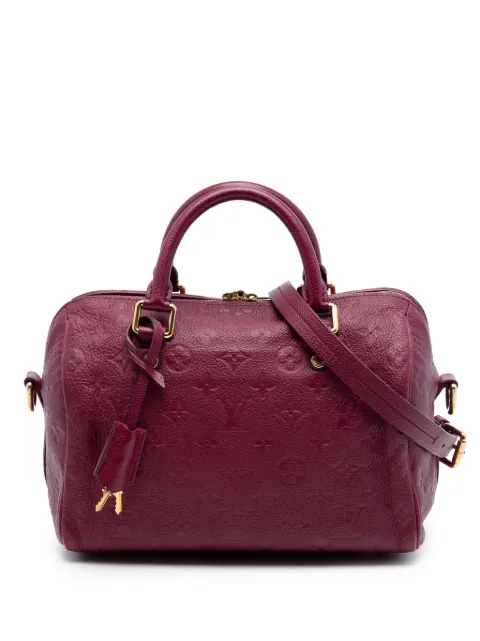 Louis Vuitton Pre-Owned شنطة 'مونوغرام إيمبرينت سبيدي باندوليار 25' بحمالة كتف 2012