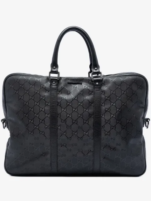 Gucci Pre-Owned 2016-2026 GG Imprime business bag