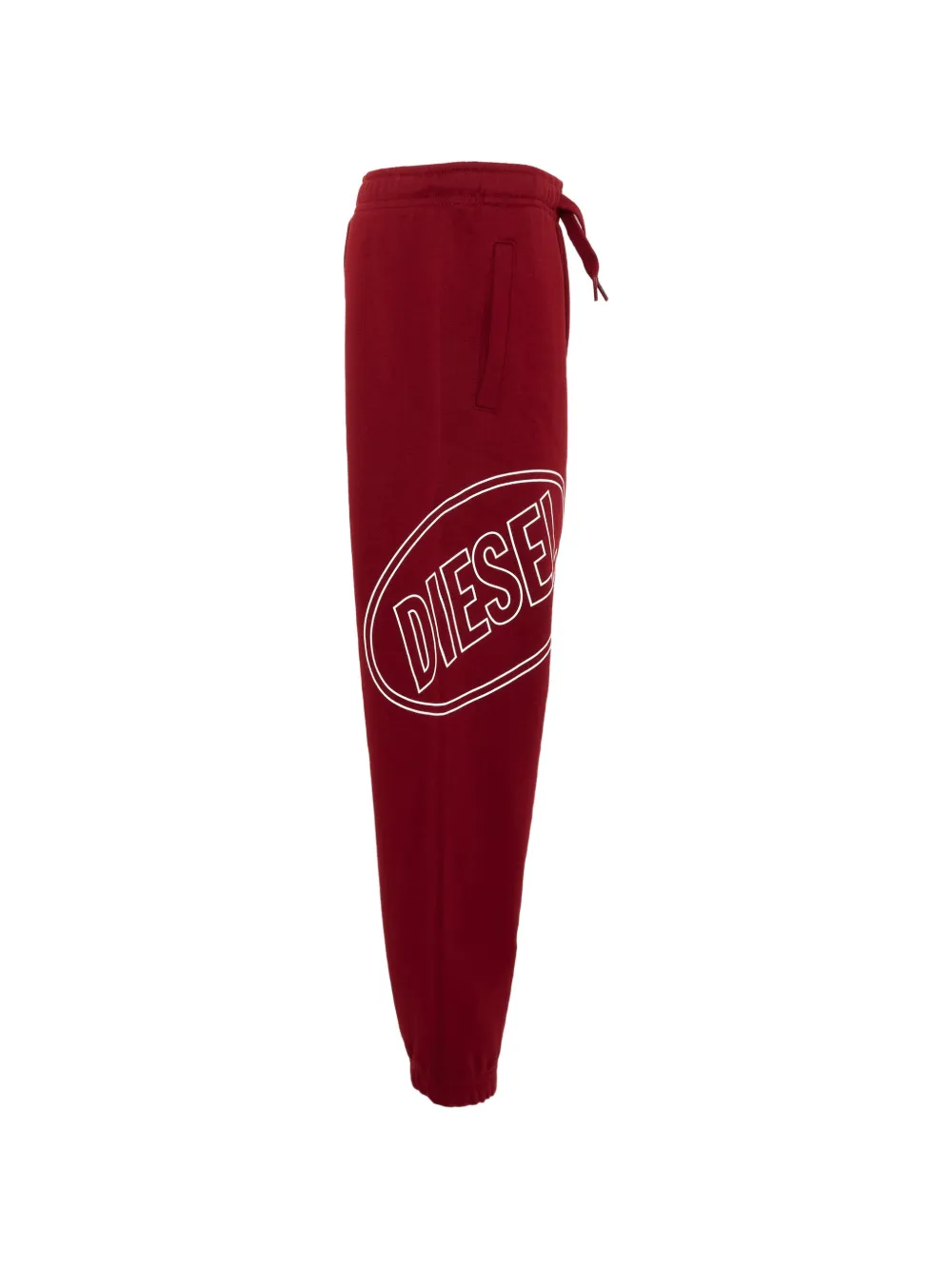 Diesel Kids Trainingsbroek met logoprint Rood