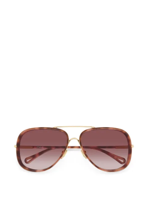 Chloé Eyewear gafas de sol con montura estilo piloto