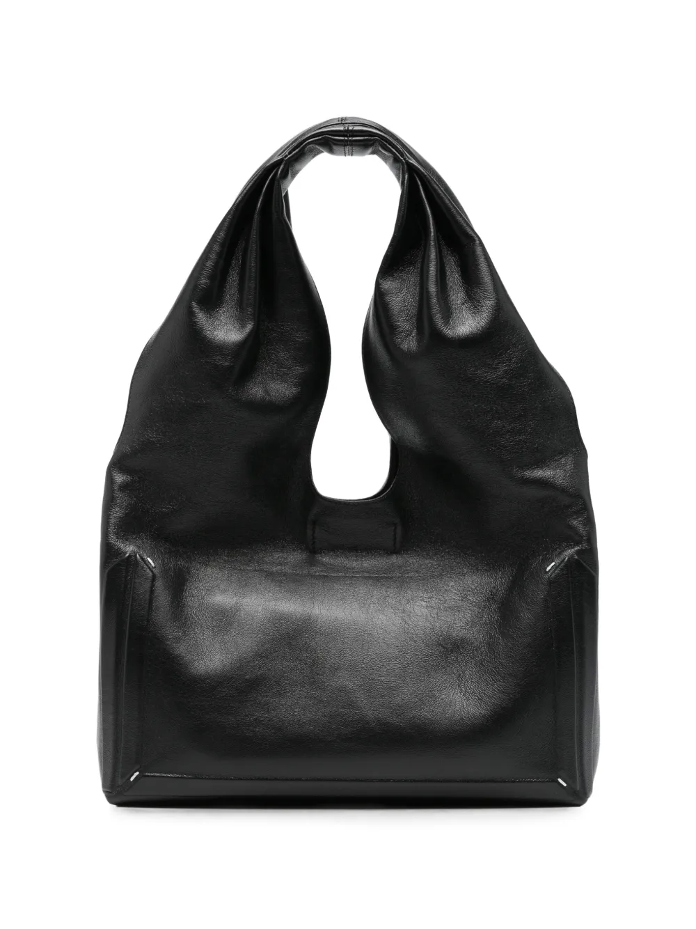 MM6 Maison Margiela leather shoulder bag - Nero
