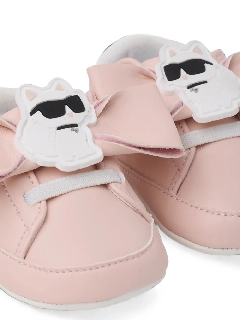 Karl Lagerfeld Kids baby shoes pink Roze