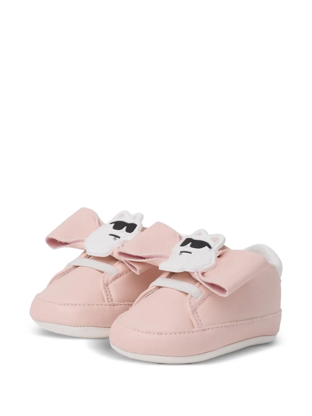 Karl Lagerfeld Kids baby shoes pink Roze