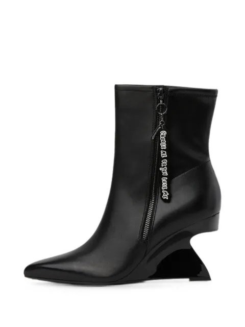 Karl Lagerfeld Jeans Waverly midi zip boots