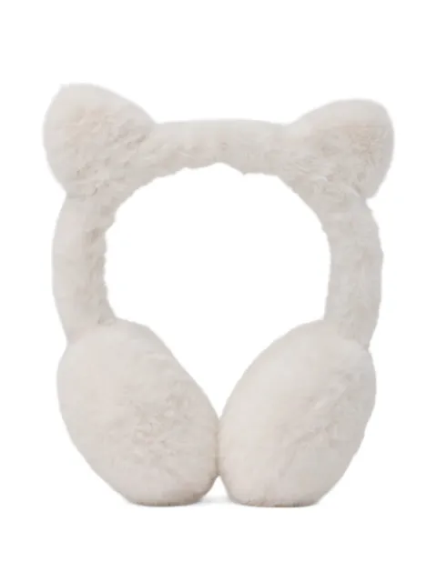 Karl Lagerfeld Kids faux-fur cat-ear earmuffs