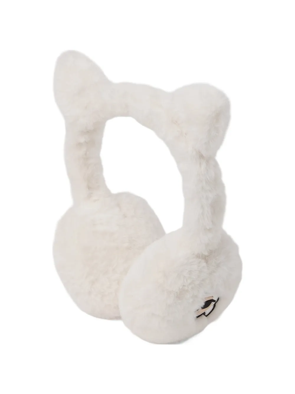 Karl Lagerfeld Kids Ikon Choupette oorwarmers Wit