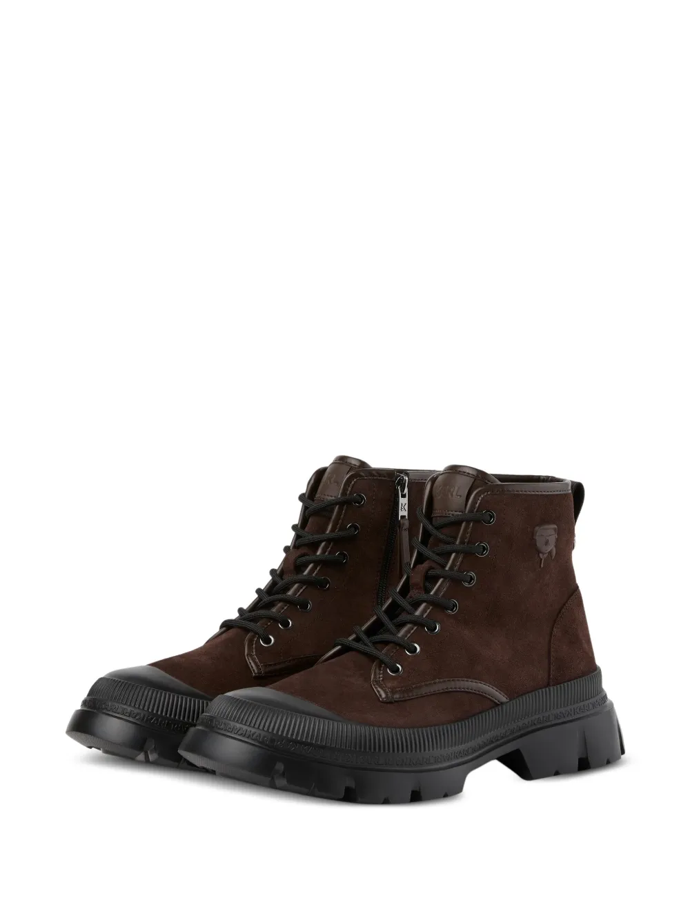 Karl Lagerfeld Trekka boots Bruin
