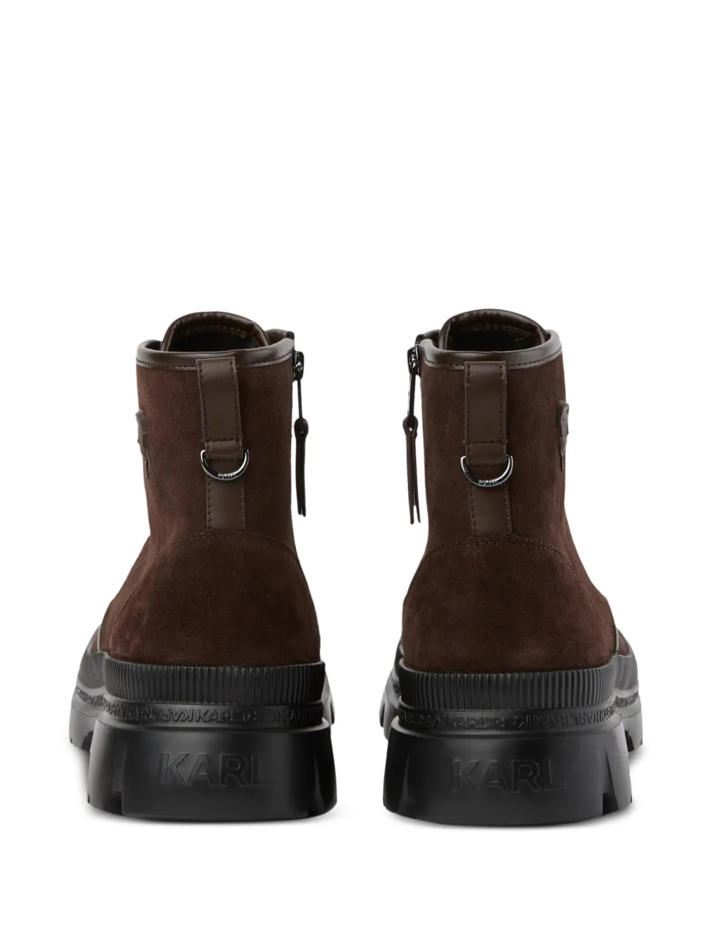 Karl Lagerfeld Trekka boots Bruin