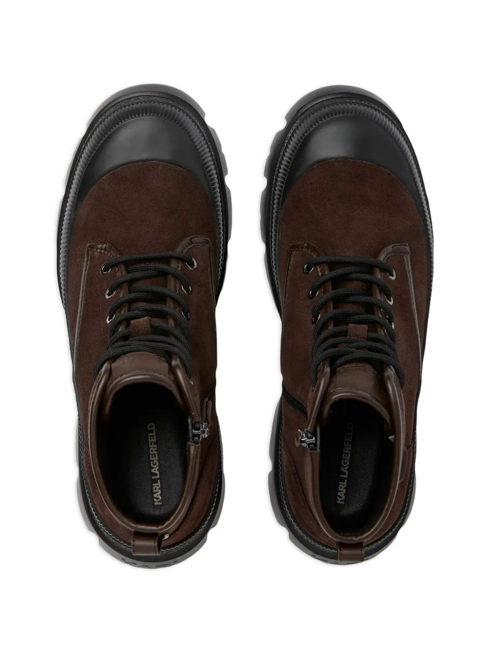 Karl Lagerfeld Trekka boots Bruin