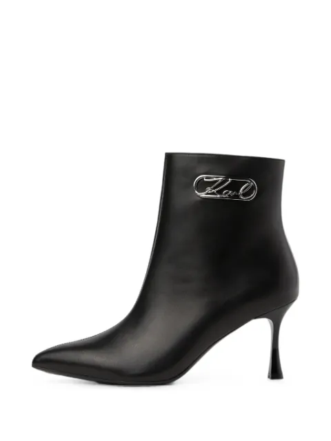 Karl Lagerfeld Sienna Signature ankle boots