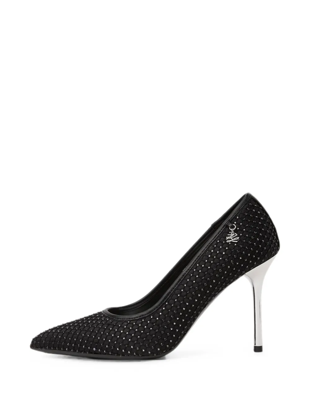 Karl Lagerfeld Sarabande gemstone-embellished pumps Zwart