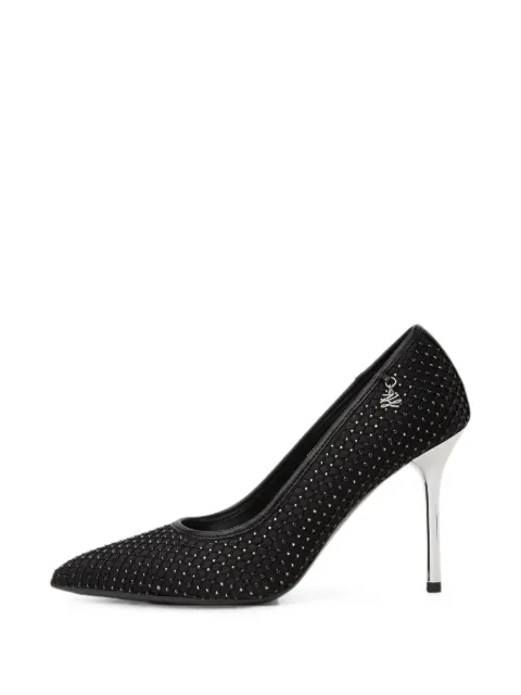 Karl Lagerfeld zapatillas Sarabande con detalles de strass