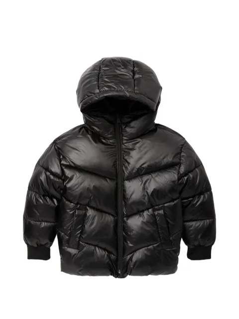 Karl Lagerfeld Kids hooded padded jacket