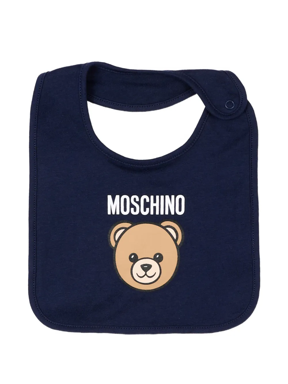 Moschino Kids Teddy Bear romperset met logo Blauw