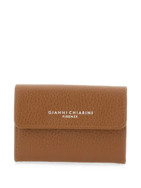 GIANNI CHIARINI Dollaro hammered leather wallet
