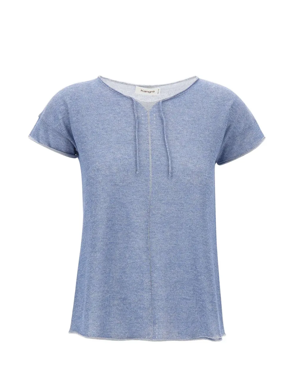 Kangra openwork drawstring sweater