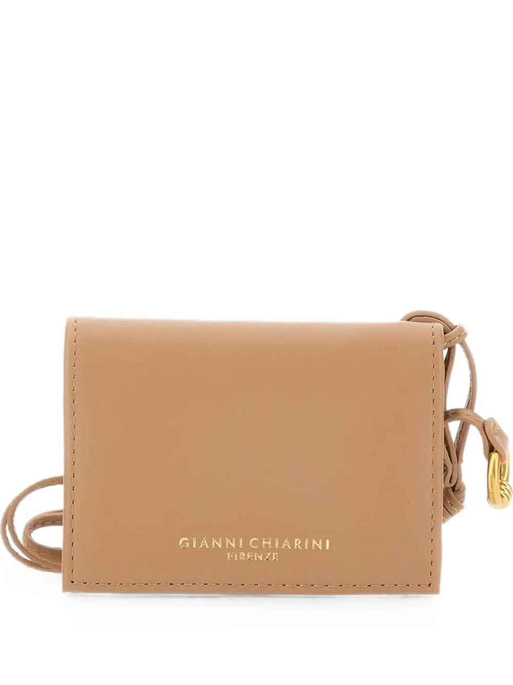 GIANNI CHIARINI knot-detail wallet - Toni neutri