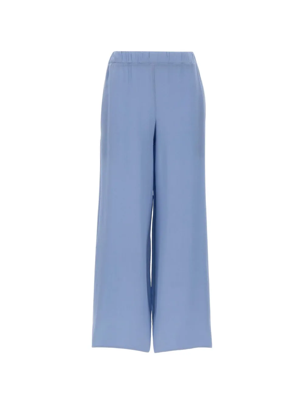 Kangra silk elasticated-waistband palazzo pants · 44