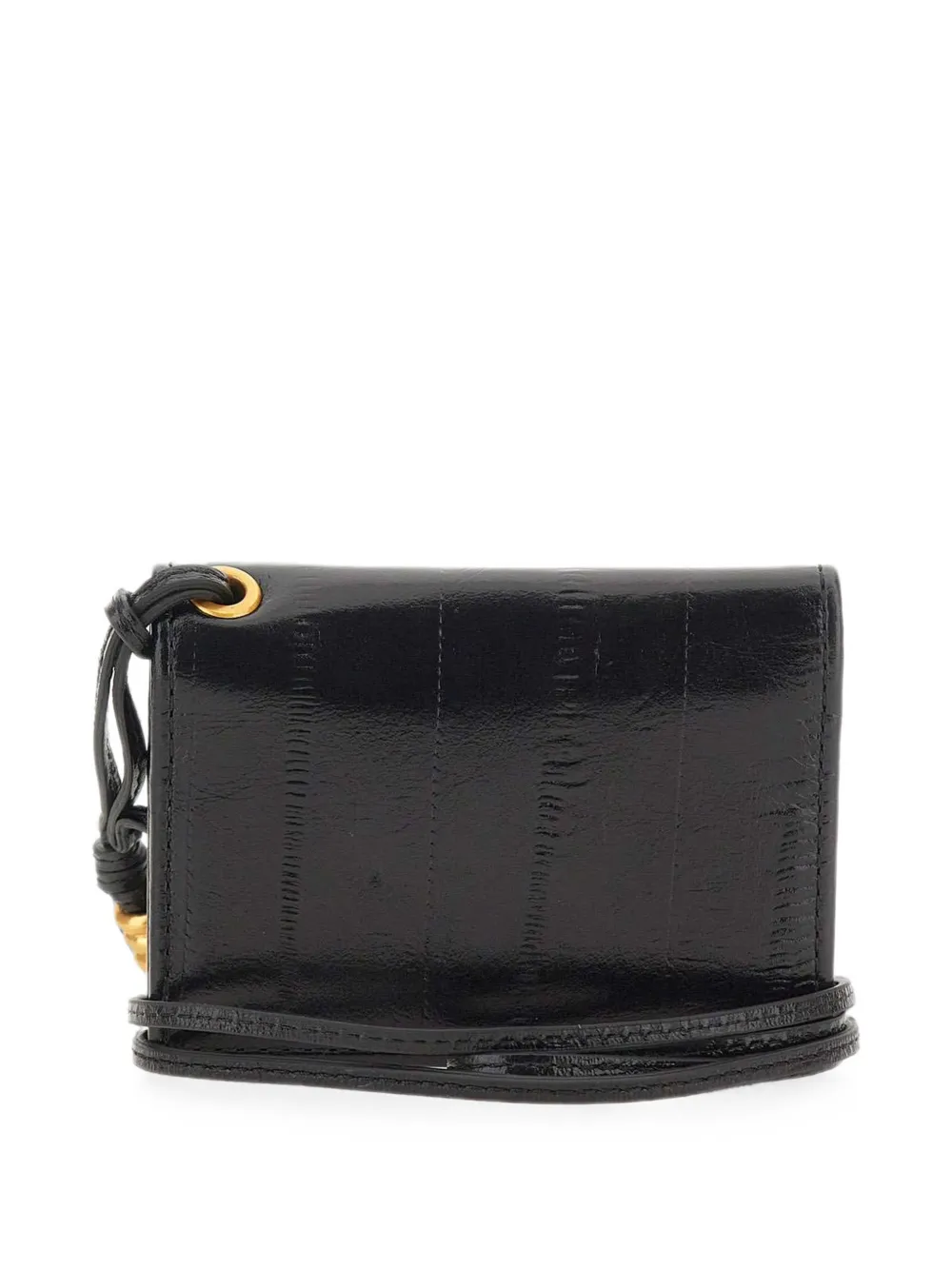 GIANNI CHIARINI Portemonnee met logoprint Zwart